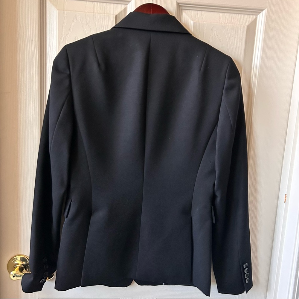 Vintage J Crew Black Blazer 100% Wool, Preppy Made in Japan - Picture 2 of 9